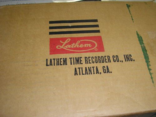 LATHEM # 200 TIME CARDS, BOX OF 1000, GREAT DEAL AT A VERY LOW PRICE!!!
