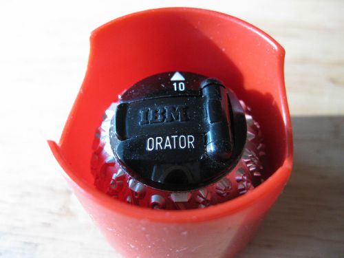 IBM Selectric Typewriter Element Typing Ball Orator 10P  for selectric one !