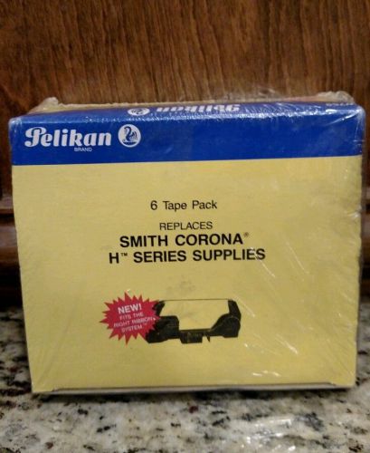6 pk Smith Corona H Series Correctable Film Ribbon Cartridges by Pelikan W759