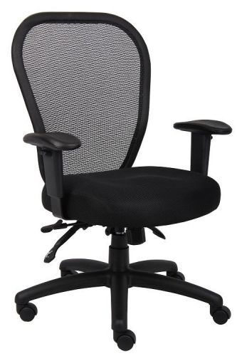 B6008 BOSS MESH OFFICE CHAIR WITH 3 PADDLE MECHANISM