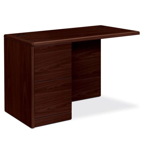 The hon company hon10712lnn 10700 series mahogany laminate desking for sale