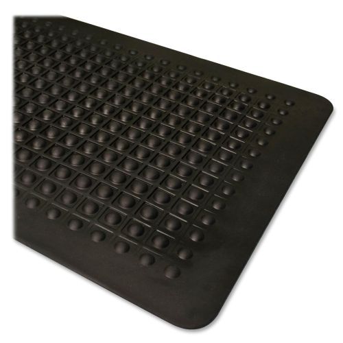 Genuine joe 70373 flex step 3-ft. x 5-ft. anti-fatigue mat, black for sale