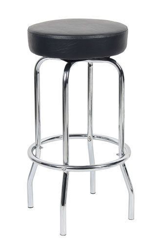 NEW DRAFTING STOOL CHAIR WITH CHROME FOOT RING B229