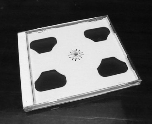 6 White Double 2 Disc CD / DVD  Jewel Case
