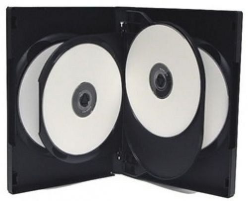 50 black 5 disc dvd cases for sale