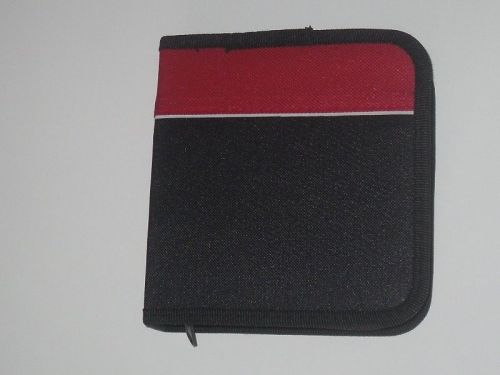 CD / DVD CASE WALLET HOLDER DISCS HOLDS 36 DISCS RED WALET /@@SEE MY OTHER ITEMS