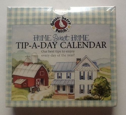 GOOSEBERRY PATCH HOME SWEET HOME Tip-a-Day CALENDAR Brand NEW
