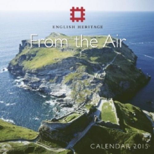 2015 WALL CALENDAR - ENGLISH HERITAGE FROM THE AIR - 18 by 18 cms