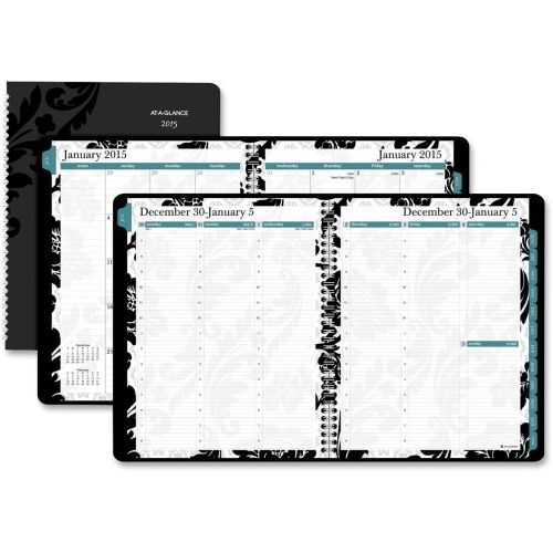 2015 At-A-Glance Madrid Weekly/Monthly Planner - 8.5&#034;x11&#034; - 1.1Year - AAG793P905