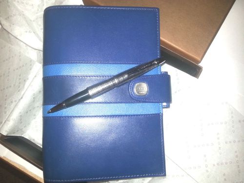 A.t cross leather personal agenda appointment address organizer + cross pen nib for sale