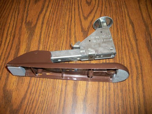 Vintage Bates Heavy Duty Stapler Steampunk Junk Metal