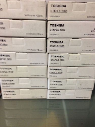 Toshiba Staple Cartridges Staple 1900 5000X3PCS. 660-89912 GENUINE