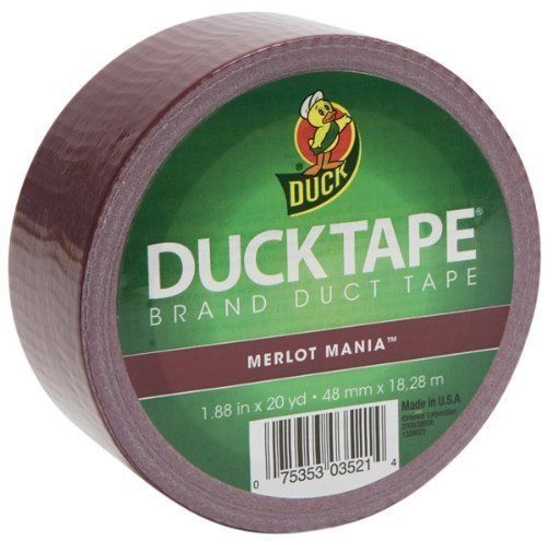 Henkel DUC-1311061 Tape, Duck ,maroon,1.88x20y (duc1311061)
