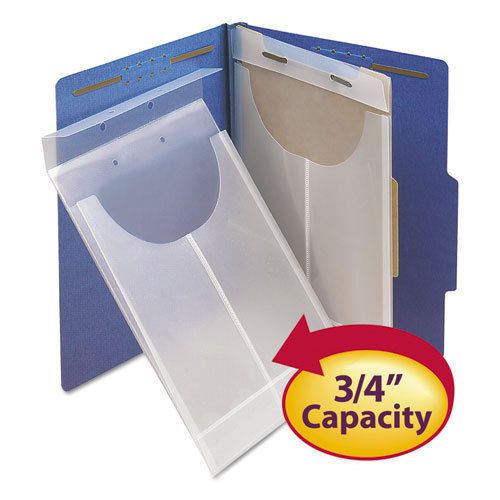 Two-hole letter/legal accordion expanding pockets, lgl/ltr, poly, clear, 24/box for sale
