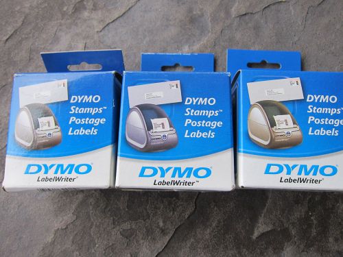 Genuine DYMO #30915 Internet Postage Labels 1 5/8&#034; x 1 1/4&#034; (3 rolls) qty 600