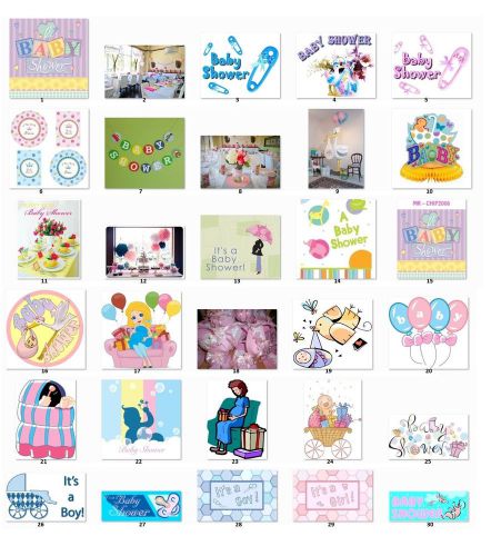 30 Personalized Return Address labels Baby Shower Buy 3 get 1 free