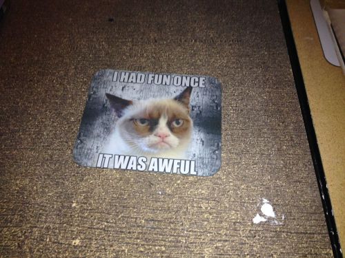 Grumpy Cat Mouse Pad