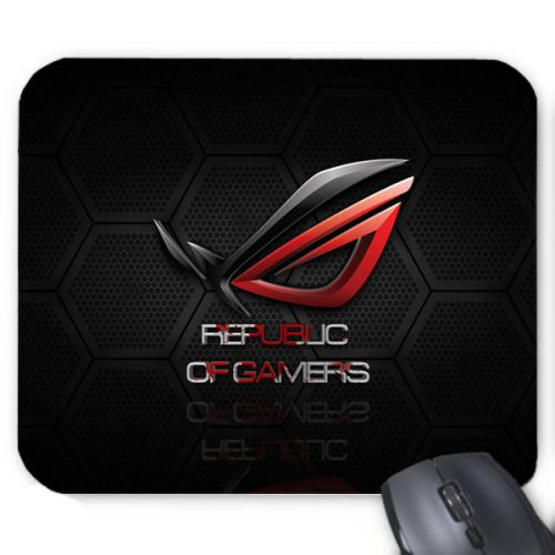 Asus Republic of Gamers Logo Computer Mousepad Mouse Pad Mat Hot Gift