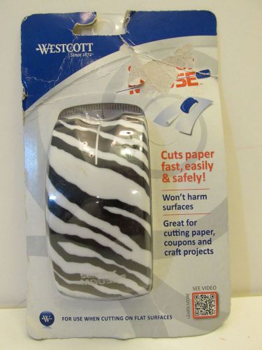 Westcott Scissor Mouse Animal Print White/Black