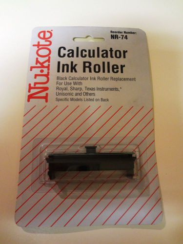 Nu-Kote NR-74 Calculator Ink Roller - New in Box