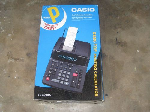 Casio FR2650TM Desktop Printing Calculator