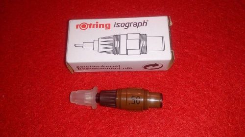 rOtring Isograph Technical Replacement Nib 0.50 mm .50 New Zeichenkegel