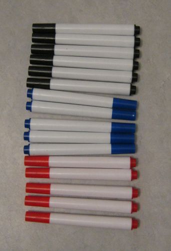 Dry Erase Whiteboard Marker x16 (Red, Black, Blue)