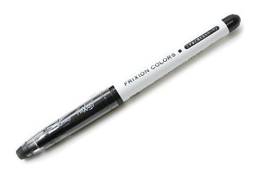Pilot FriXion Colors Erasable Marker - Black (Japan Import)