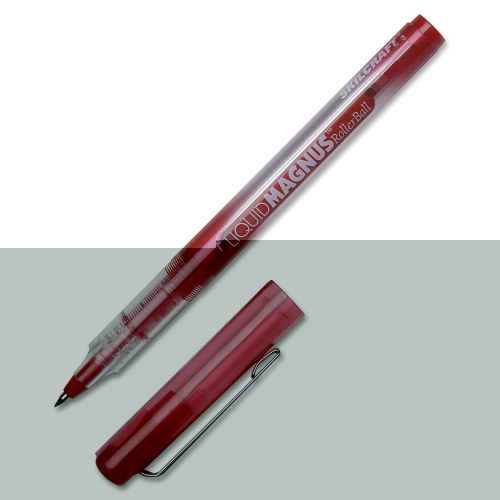 Skilcraft Free Ink Rollerball Pen - 0.5 Mm Pen Point Size - Red Ink (nsn4940908)
