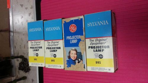 Sylvania DRS 1000W Projector Lamp Bulb 120V  New,NOS ohmed movie 1000 watts 25hr