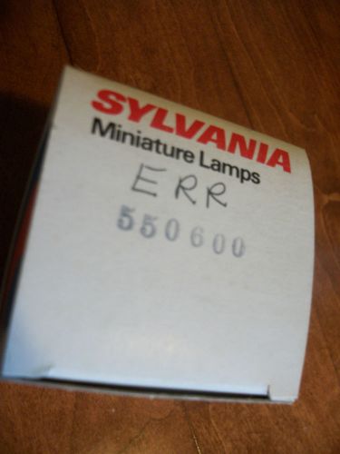 SYLVANIA ... ERR (550600) ... MINITURE LAMP ... PROJECTOR BULB ... 14V ... 25W