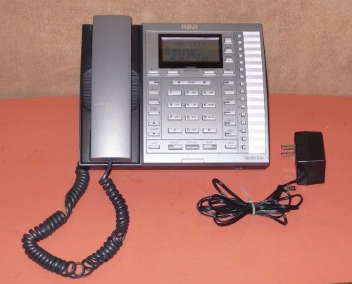 RCA 4 Line Executive Series Business Office Phone 25404RE3-A w/Power Adapter