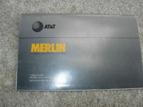 AT &amp; T Merlin Communications System User&#039;s Guide Models 1030 &amp; 3070