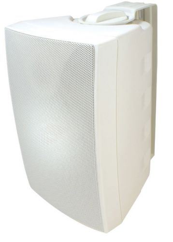 New speco spec-spcsp6awxtw 6&#034; outdoor speaker white w. trans. pair for sale