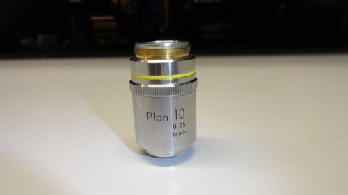 BB7-2: Nikon Plan 10 0.25  (160/-) Objective