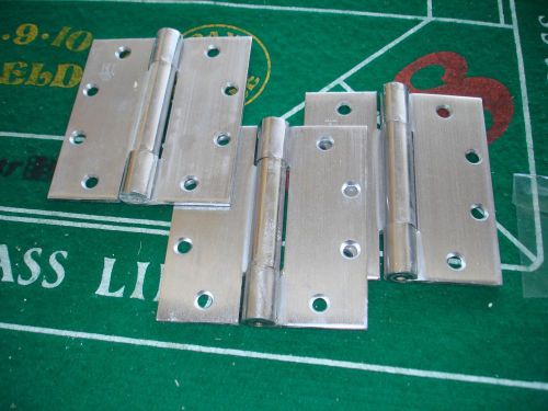 (3)  ab750 hinges 5 x 4.5 heavy duty 3/16th thick for sale