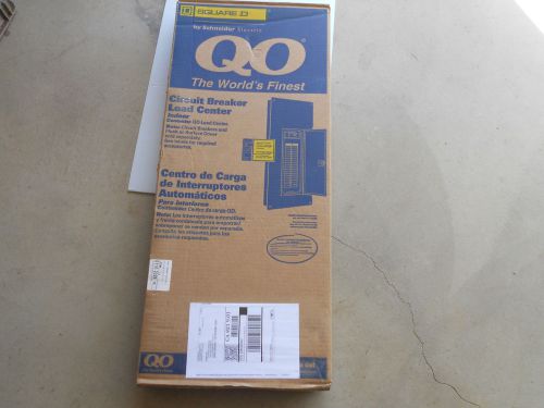 Square d 200 amp 40 breaker panel with copper bus main cb cover &amp; 100 a cb new! for sale