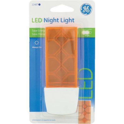 Orange led night light 11487 for sale