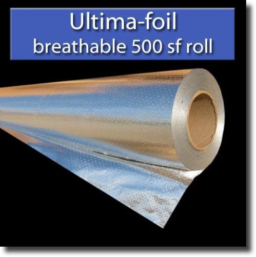 RadiantGUARD® ULTIMA foil insulation radiant barrier 500 sf roll Radiant GUARD