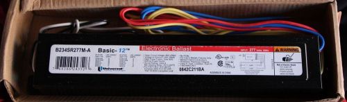 NEW Universal B234SR277M-A 0001 Basic-12 Electronic Ballast 277 VAC (2) F40T12ES