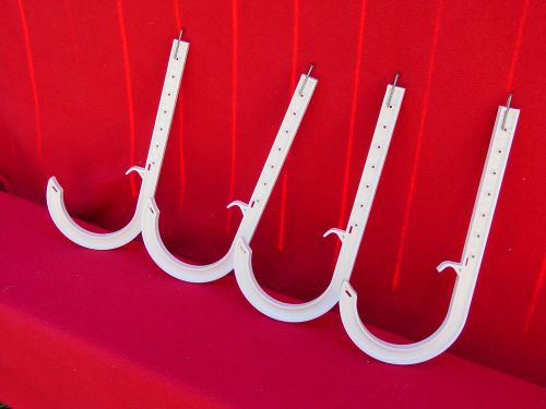 Sioux chief j hook pvc pipe hangers   4&#034; dwv  #553-9wpk2  new for sale