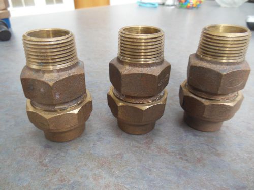 Nibco® 1&#034; cast bronze flared pressure male adapter for sale