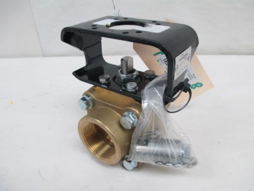 New worcester 1-1/2 4416tse mk539 flowserve brass 1-1/2in npt ball valve d222628 for sale
