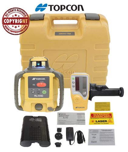 Topcon rl-h4c rb self-leveling rotary grade laser level, slope matching for sale