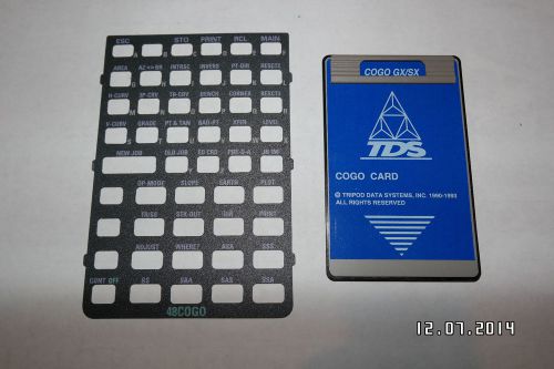 TDS Cogo card (COGO GX/SX) for HP 48 in GREAT Condition!!