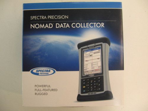 NEW SPECTRA PRECISION NOMAD DATA COLLECTOR WITH SURVEY PRO FOR SURVEYING