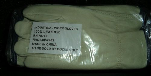 Radnor X-Large Grain Cowhide Unlined Drivers Gloves (12pk)