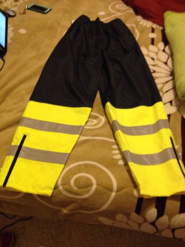 Radiant Lightweight Rain Pants Safety Job Size M