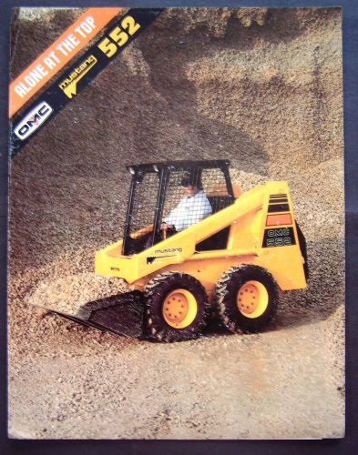 Owatonna 552 Mustang Loader Brochure - 1985