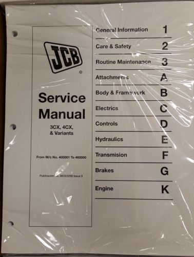 JCB Service 3CX, 4CX, 214, 214, 215, 217 Manual #2
